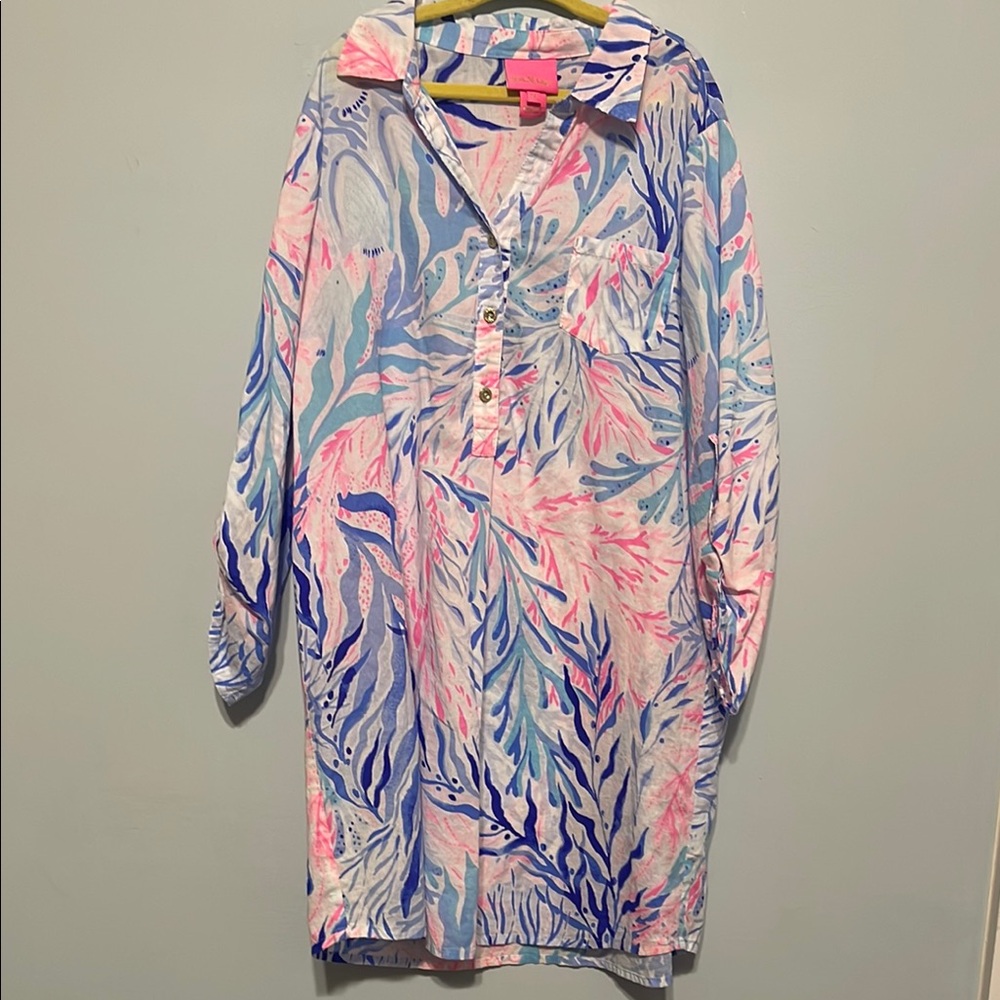 Lilly Pulitzer girl’s coverup size XL - Picture 1 of 3